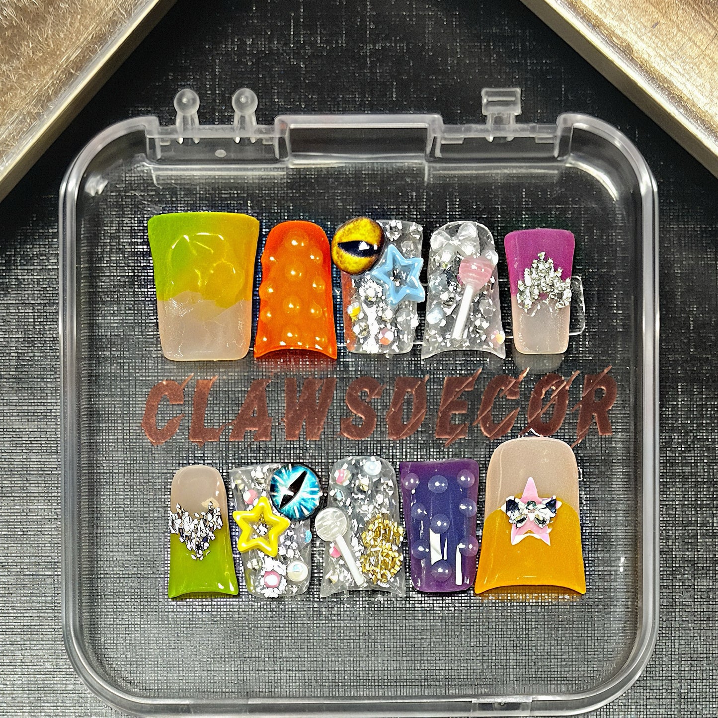 Kawaii Candy Galaxy Press-On Nails