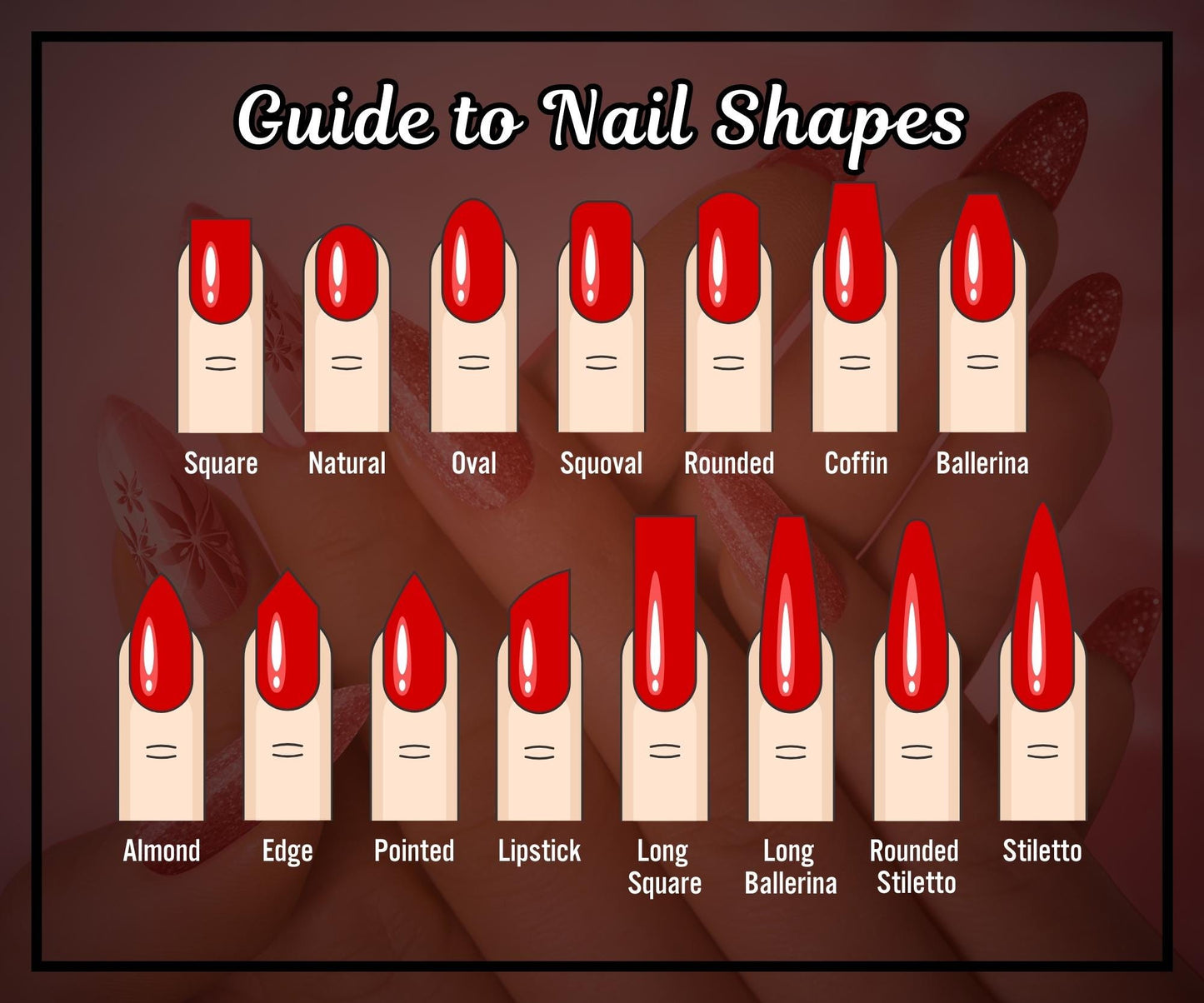 Royal Red Crystal Press On Nails – Handcrafted Glitter Ombre Nails with 3D Gemstones, Pearls & Luxe Charms